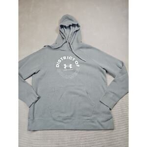 Under Armour Sweatshirt Womens XL Hooded Pullover District Of Columbia